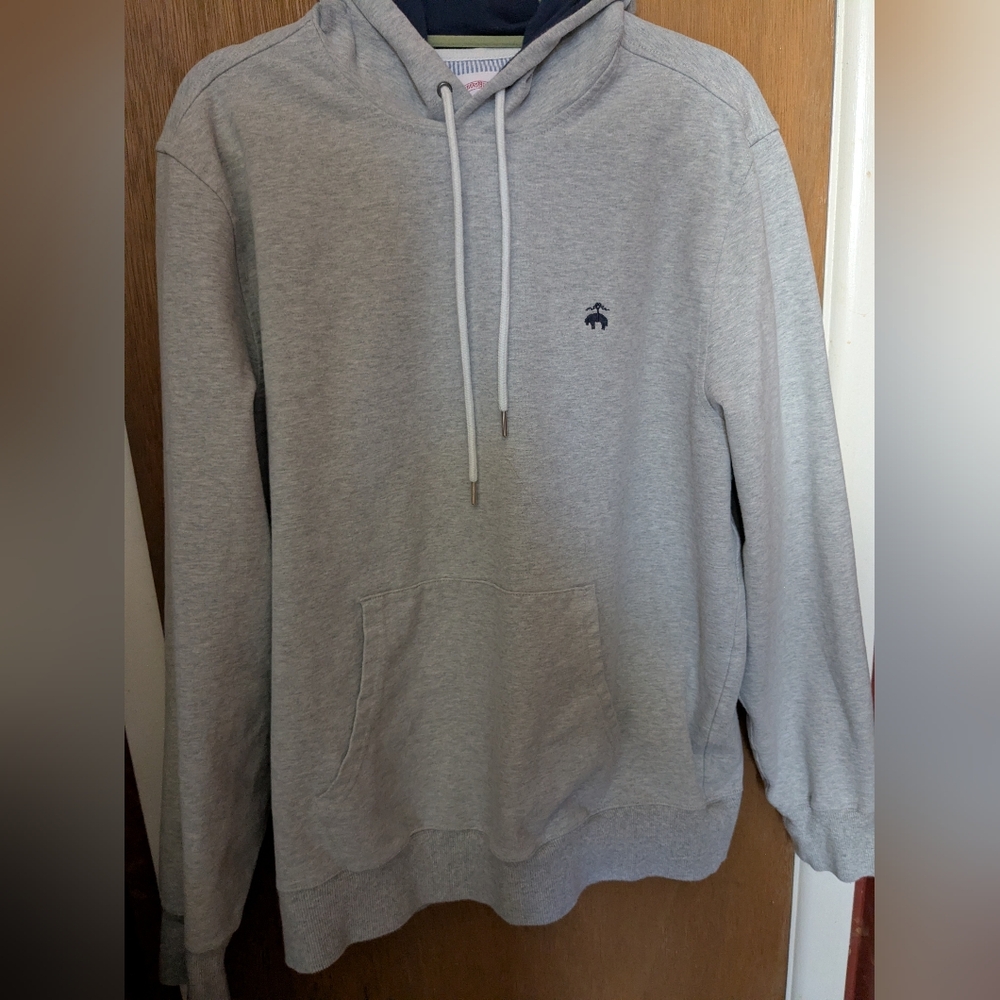 Brooks Brothers Light Gray Hoodie
